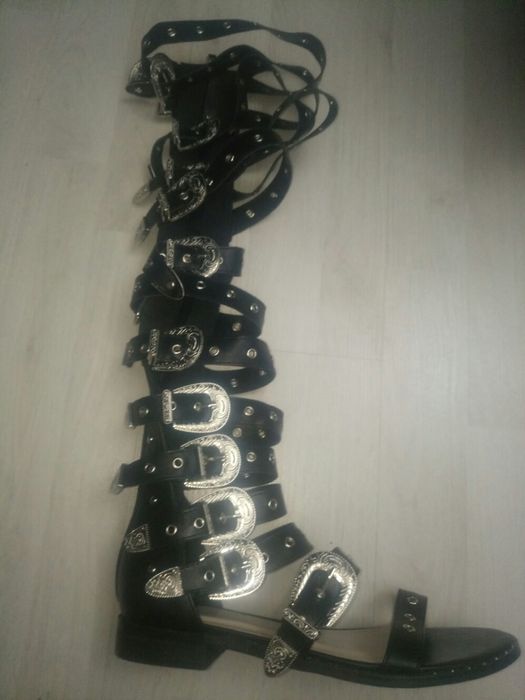 Sandale romane,negre