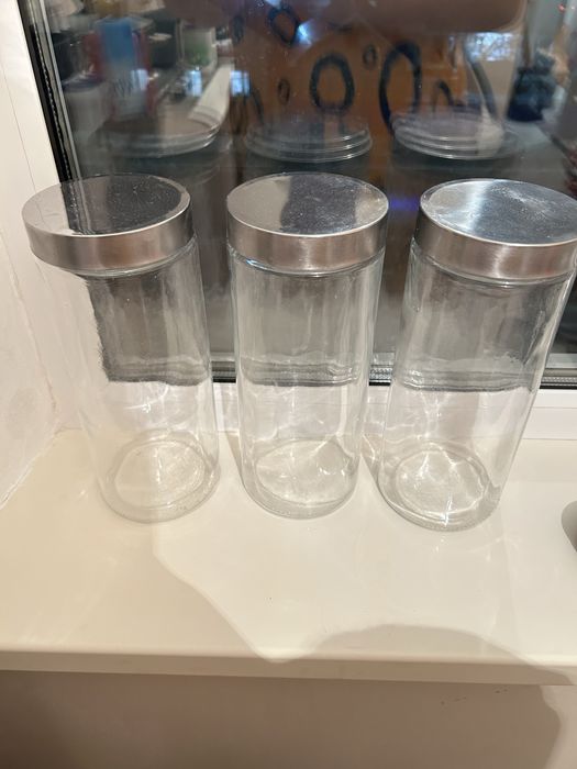 Стеклянная посуда для хранения