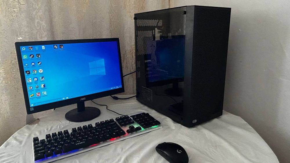 Срочно продаю!!! GTX 1660 Super + Ryzen 5 2600 / Бонус Athlon + Logite