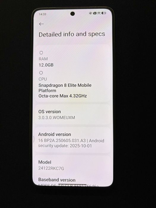 Xiaomi POCO F7 Ultra - Stare impecabila - Full Box