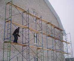 Аренда строительных лесов.