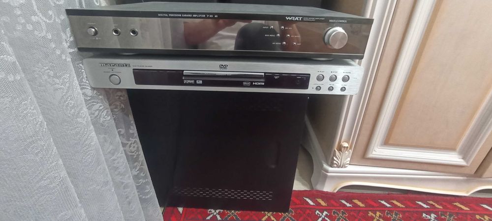 MarantzDV4001 + усилител Onkyo