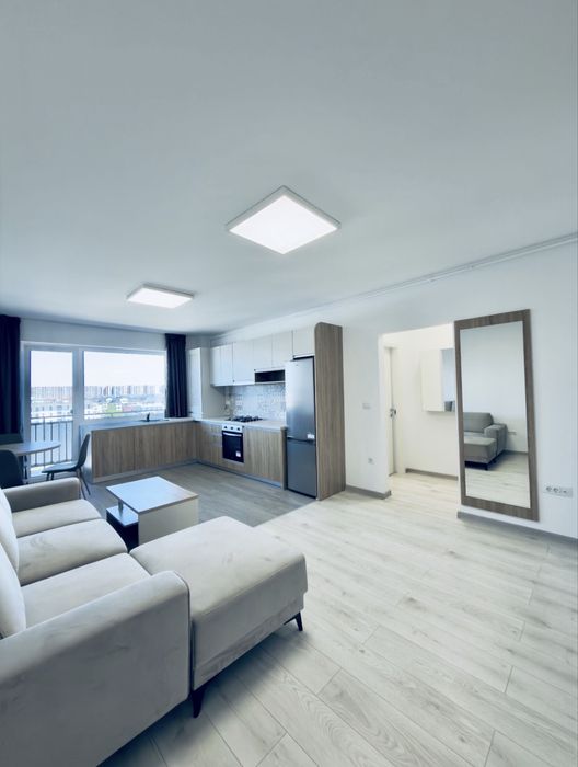 Apartament cu 2 camere de inchiriat in zona Tractorul langa Coresi Mall la Casa Nobel cu boxa si loc de parcare