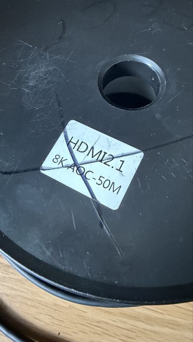 Cablu  ULTRA HIGH SPEED HDMI 2.1 fibra optina aoc 8K 50M defect