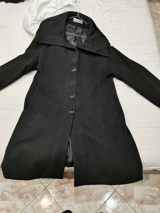 Дълго палто кашмир