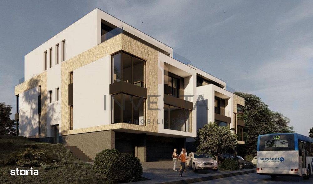 Apartament 4 camere in imobil tip vila,121.74 mp utili + terasa 28 mp!