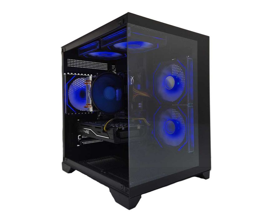 i7 7700/ 16Gb RX470 Wintek Игровой ПК с RGB подсветкой