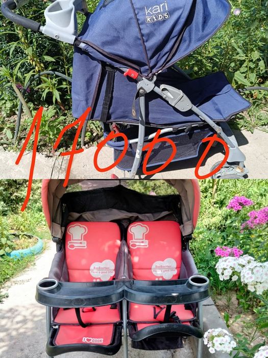 Продам коляску для двойни