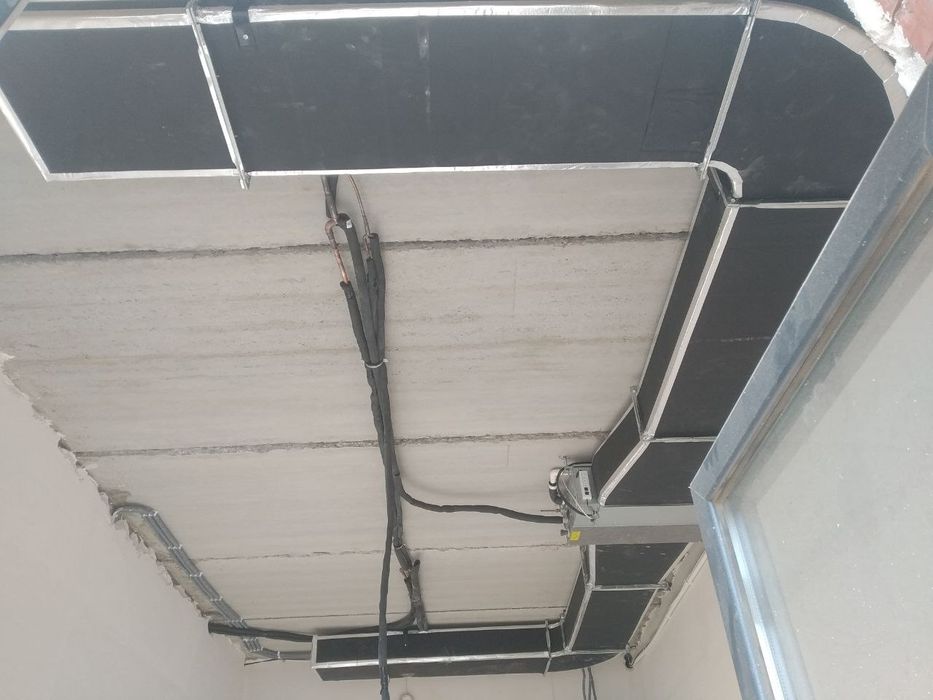 Установка систем центрального кондиционирования