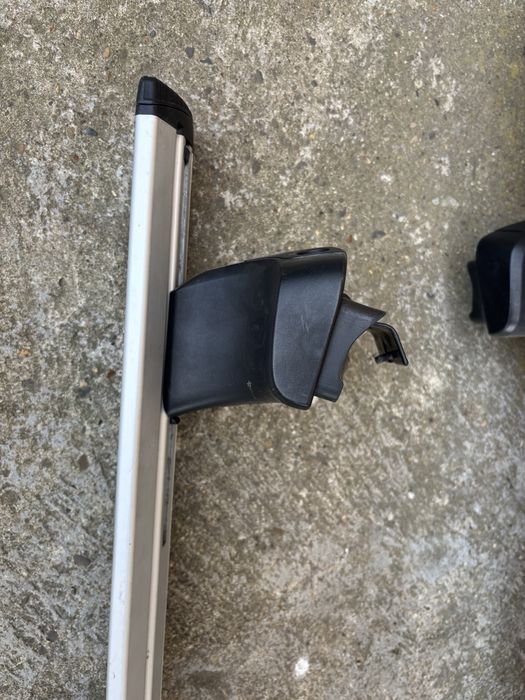 Bare portbagaj Thule wingbar, prinderi rapid system si kit skoda rapid