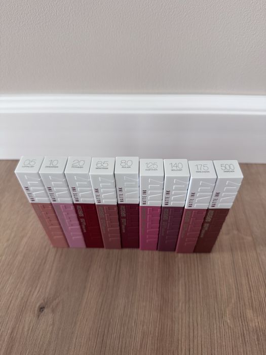 Rujuri lichide mate Maybelline Matte Ink - multe nuante