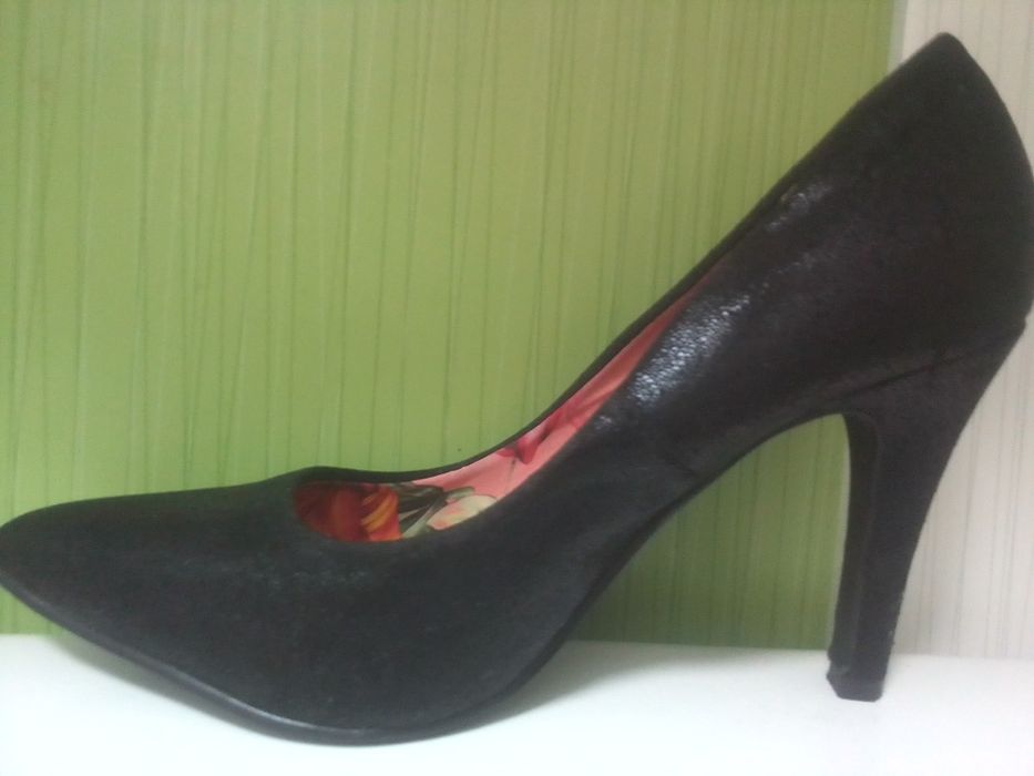 Pantofi Stiletto Negri