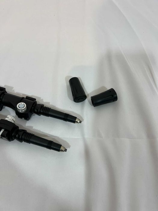 Bete schi ski telescopice  trekking Skin Fox aluminiu 105-135cm blue