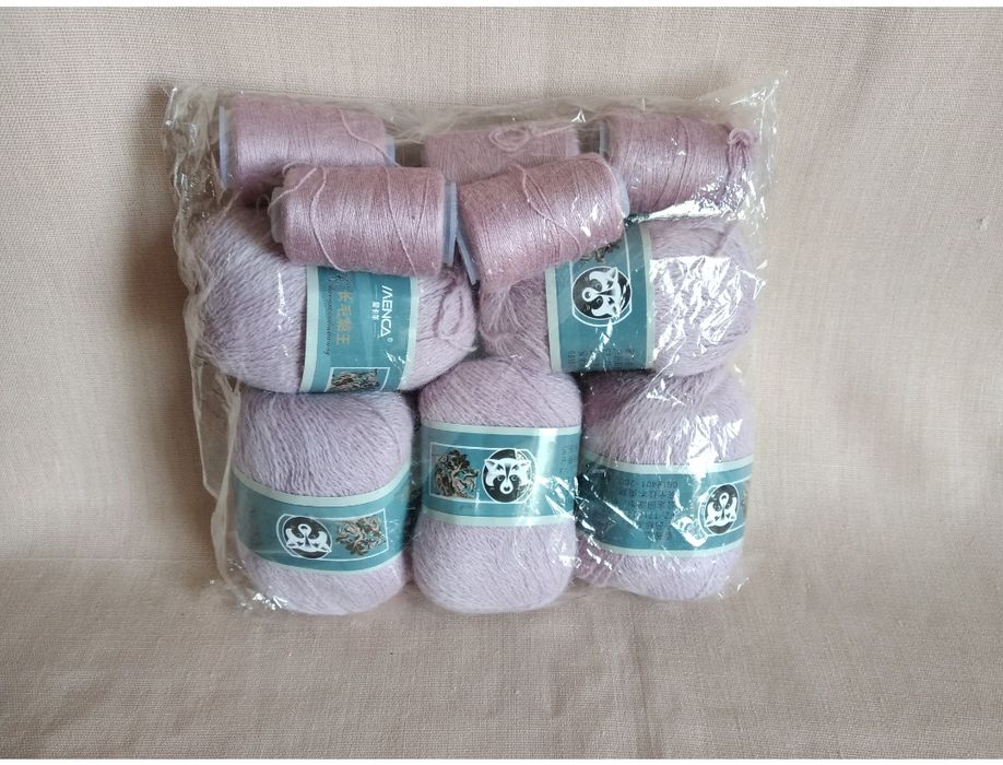 Пряжа Пух норки. Производство Китай
