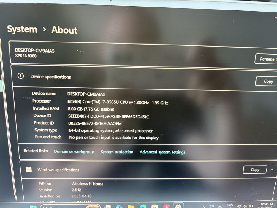 DELL XPS 13 9380