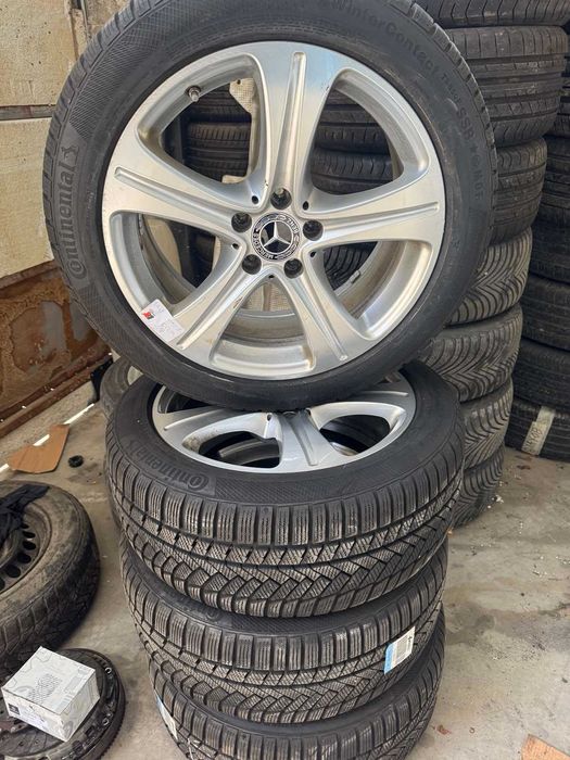 Джанти с гуми Mercedes оригинални  245/45R18