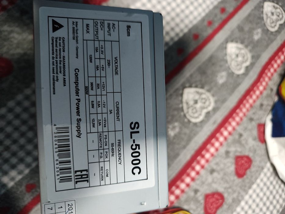 Surse alimentare PC ATX – FSP 80+ Bronze + 500W – perfect funcționale