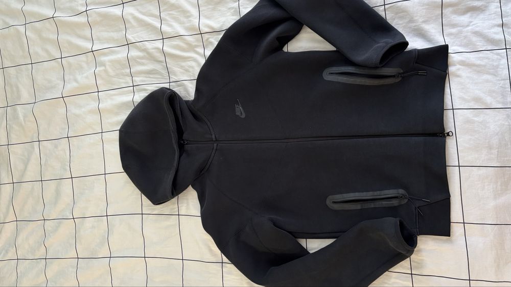Nike tech fleece черен панталон и горнище
