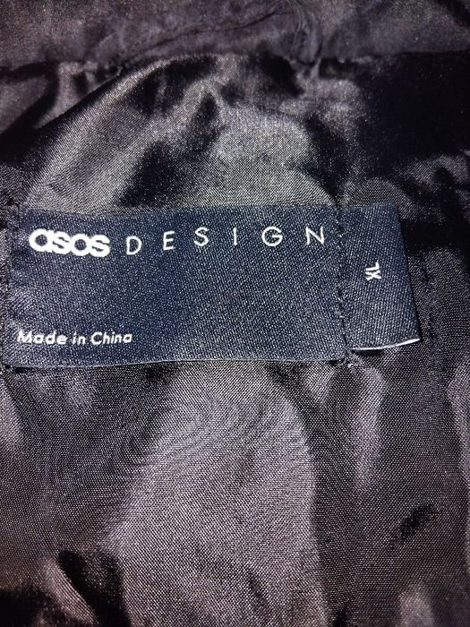 Дамско зимно яке размер XL черен цвят Asos ново с етикет