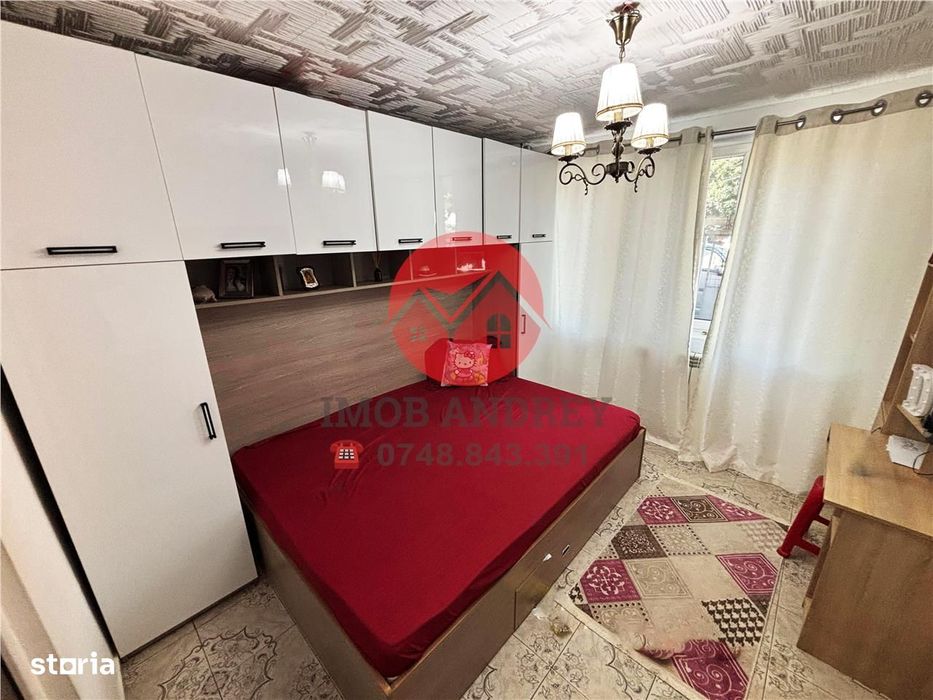 Garsoniera de vanzare, parter, Cartier Vest, mobilata si utilata