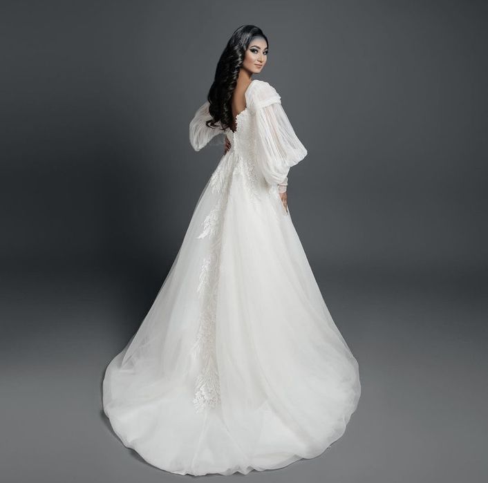 Шикарное Свадебное платье