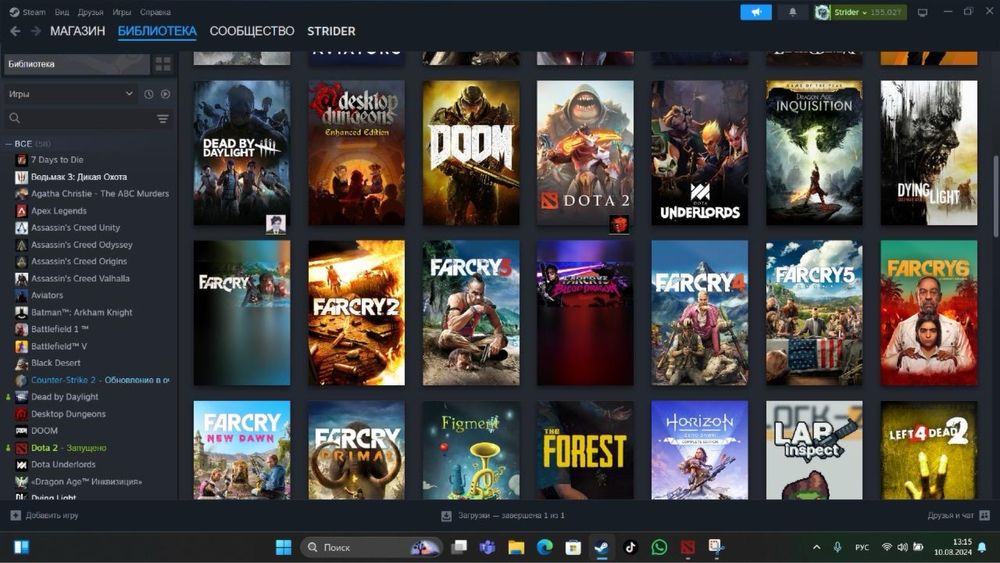 Аккаунт стим,имеется очень много игр и прайм кс2