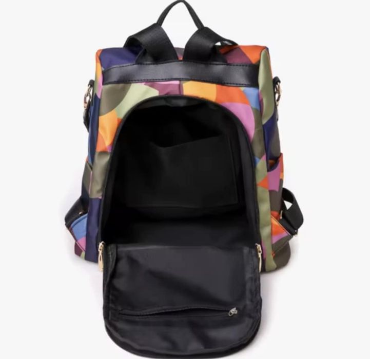 Нова цветна текстилна дамска раница за всекидневна употреба