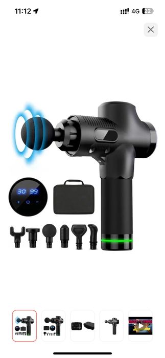 Переуссионный массажер идеальный мощный