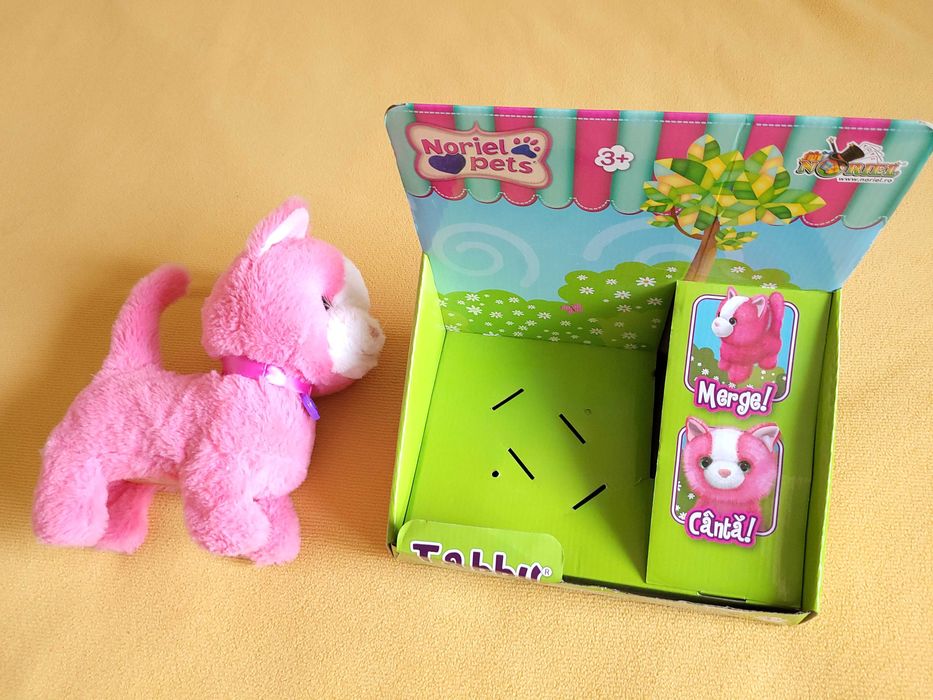 Jucarie Noriel - Pisica interactiva  - Tabby