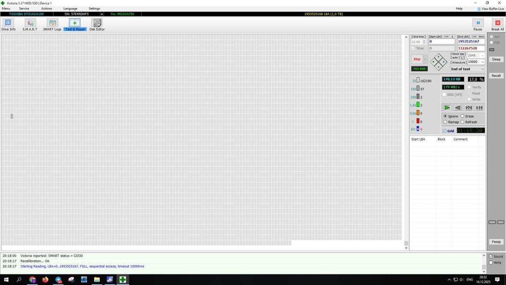 1 TB Toshiba HDD 3.5