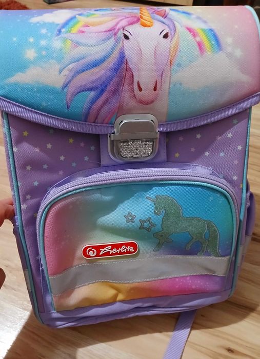 Ghiozdan pt scoala fetita,de la Herlitz,stare foarte buna