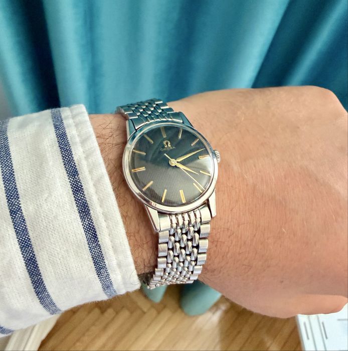 Ceas Omega Seamaster /Black Tapestry Cadran/cal 268/ Anul1961