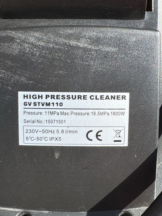 Aparat de spalat cu presiune Starline GV STVM110