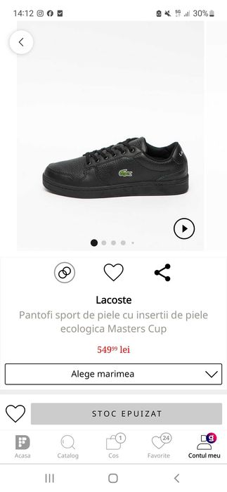 Adidasi LACOSTE bărbați, marimea 41