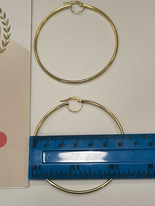 Cercei Aur 18k 4,40g (AG24 Harlau b.44572) - Garantie 2 ani!