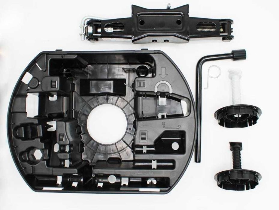 Комплект крик с аксесоари за резервна гума Peugeout,Opel,Citroen