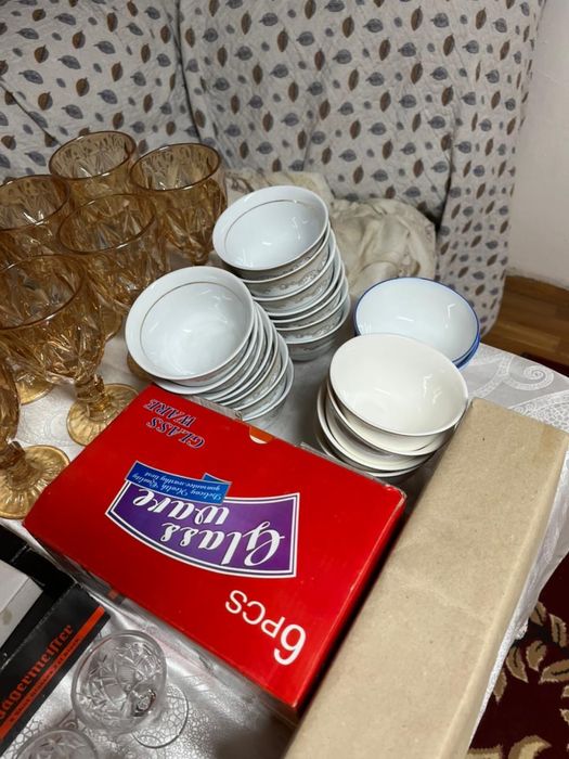 Кесе,стаканы,фужеры