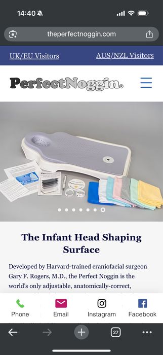 Гнездо срещу деформация на бебешка главичка