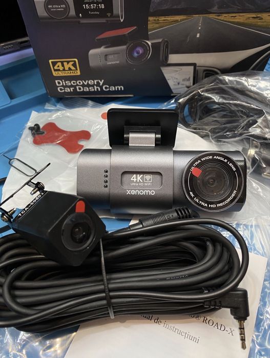 CAMERĂ AUTO 4K UHD /Față + Spate/ Nouă