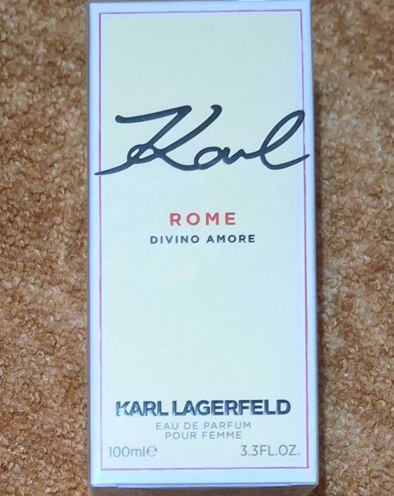 Нов и Запечатан Karl Lagerfeld Roma Divino Amore 100 мл