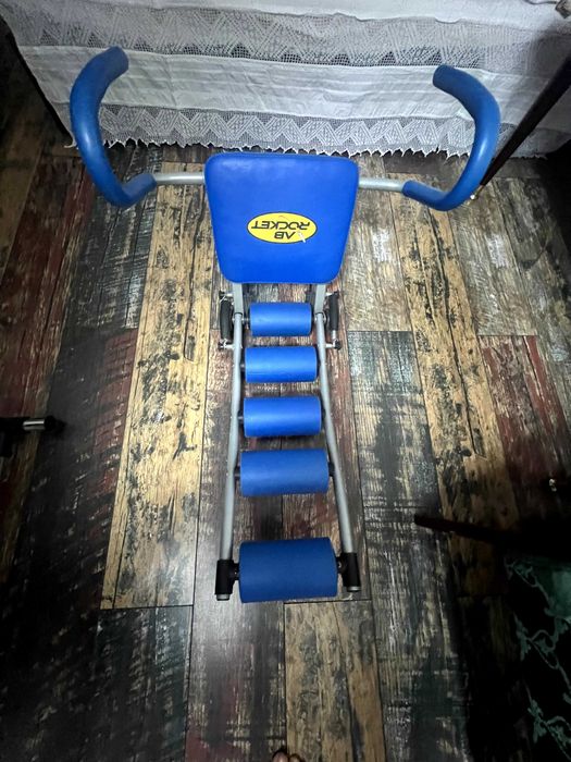 Bicicletă fitness X Fact Sport Line & Aparat abdomene AB Rocket