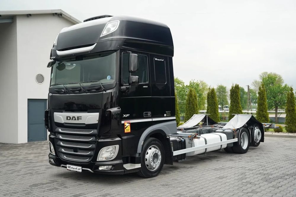 DAF XF 480 / BDF / 6X2 / SSC / I-PARK COOL / TRANSPORT CONTAINER / AXĂ RIDICATĂ