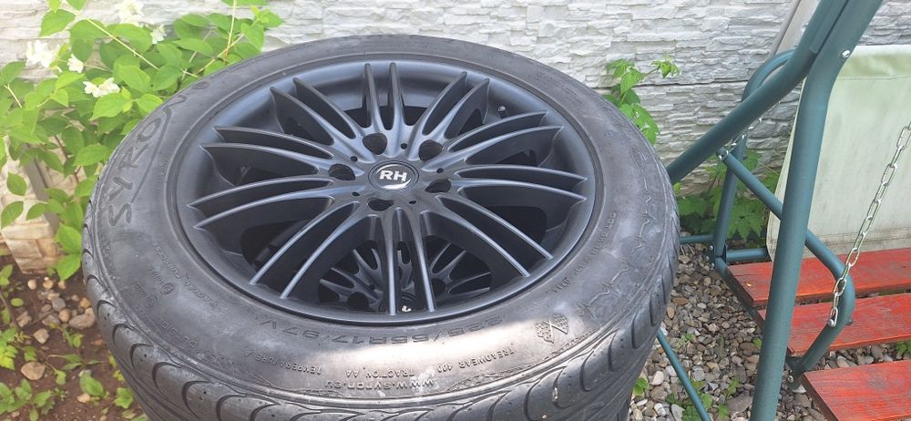 Vând sau schimb jante Bmw  r17 225 55- 5x120