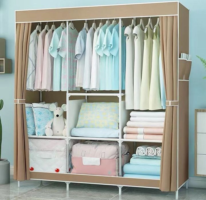 Тканевый шкафд одежды вешалка