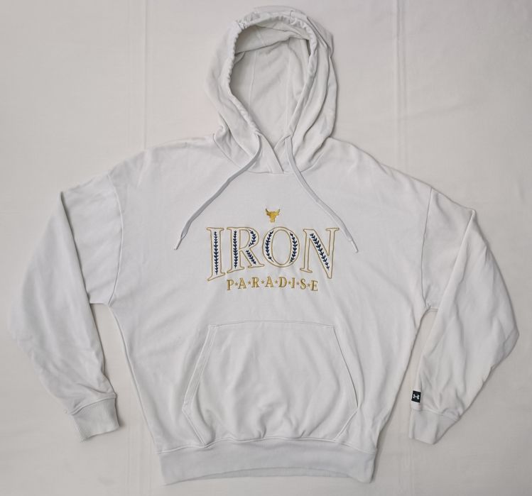Under Armour UA x The Rock Project Hoodie оригинално горнище S памук