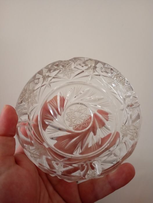 Пепелник от чешки кристал