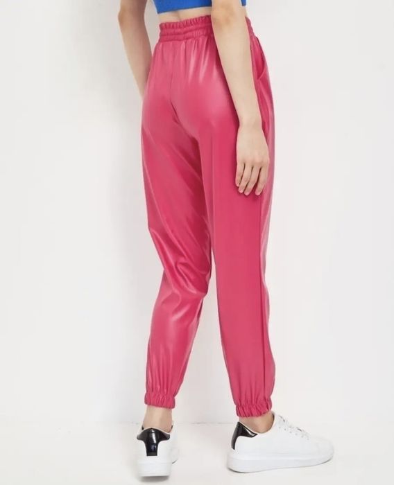 Брюки экокожа