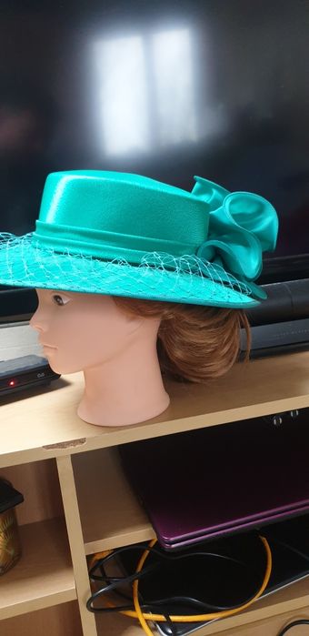 Palarie verde elegant