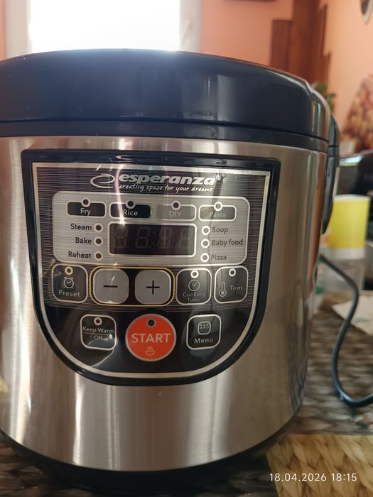 Многофункционална тенджера-Мултикукър 5 литра на Esperanza