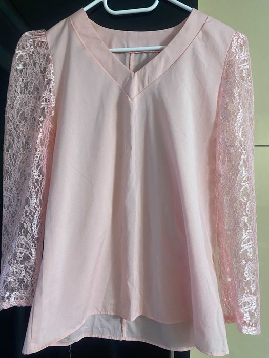 Bluza bumbac marime L/XL femei maneca lunga noua